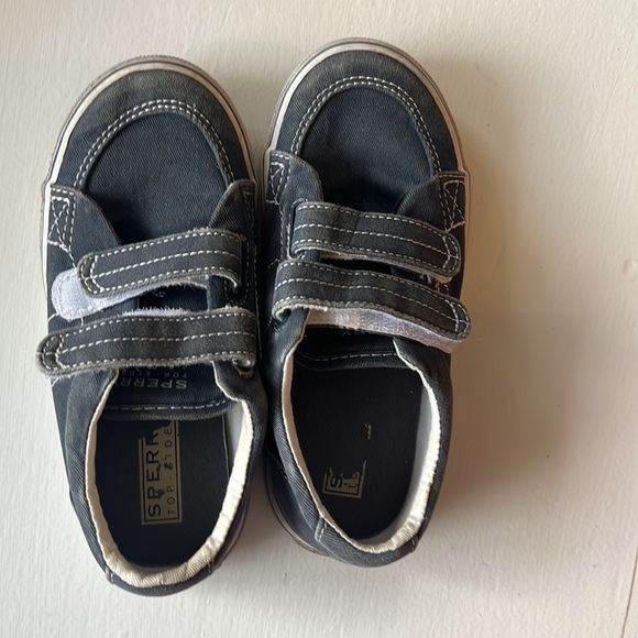 Toddler Boys Sperry topsiders size 11.5 - Picture 7 of 8